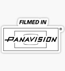 Filmed in Panavision Sticker