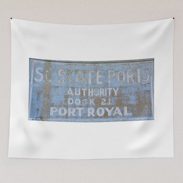 Item preview, S.C. State Ports Authority Dock 21 Port Royal designed and sold by LisaWootenPhoto.