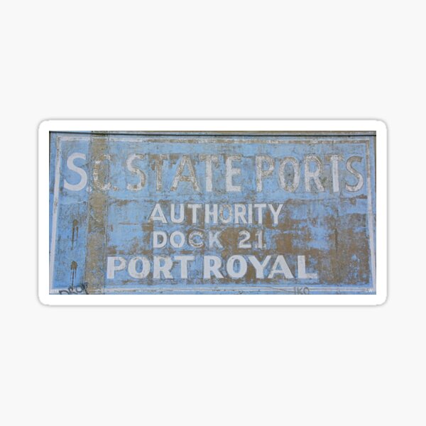 Item preview, S.C. State Ports Authority Dock 21 Port Royal designed and sold by LisaWootenPhoto.