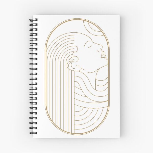 Item preview, A Sleeper`s Dream Beauty Retro Girl Vintage Art Deco Geometric designed and sold by 108dragons.