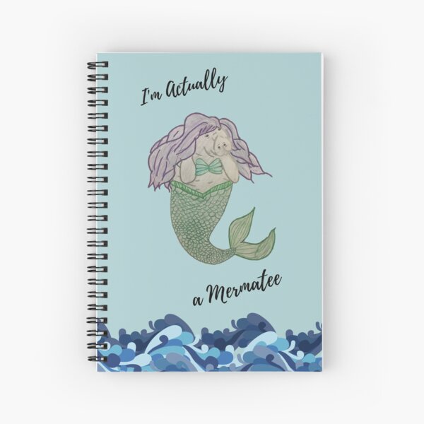 I'm a Mermatee Rectangle Spiral Notebook