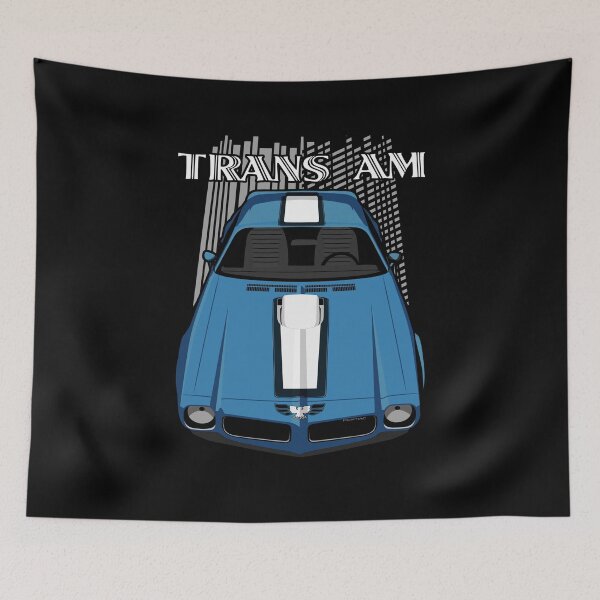 Item preview, Pontiac Transam 1972 - Blue and White designed and sold by V8social.
