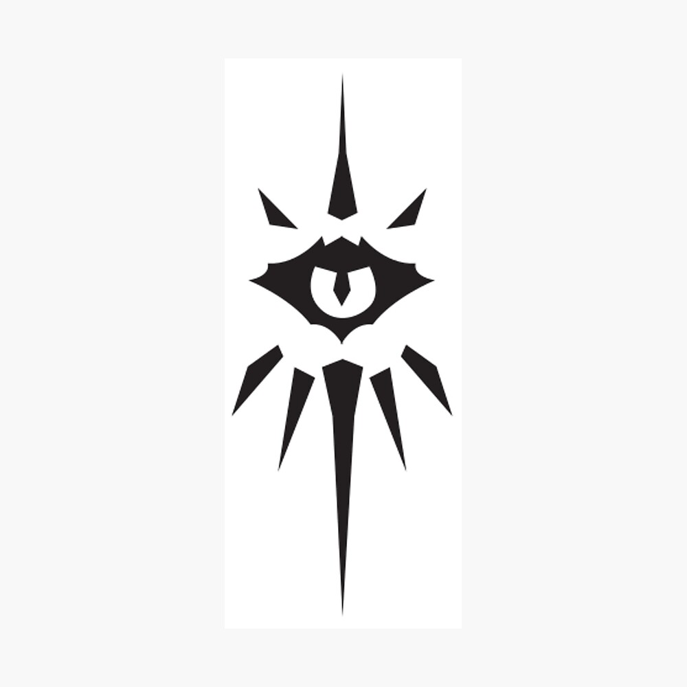 Warlock Dnd Logo Poster By Dndweeb56 Redbubble Warlock Dnd Logo Poster By Dndweeb56 Redbubble