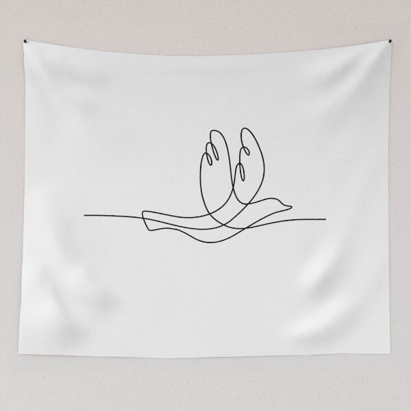 Item preview, Bird Flying Continuous Line designed and sold by patrimonio.