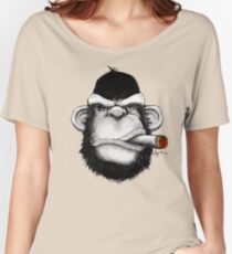 Cigar Monkey Women's Relaxed Fit T-Shirt