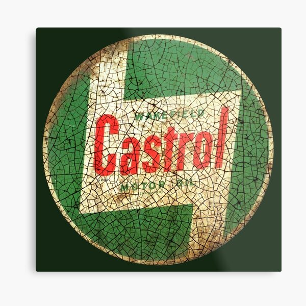Castrol Wakefield Oil Metal Print