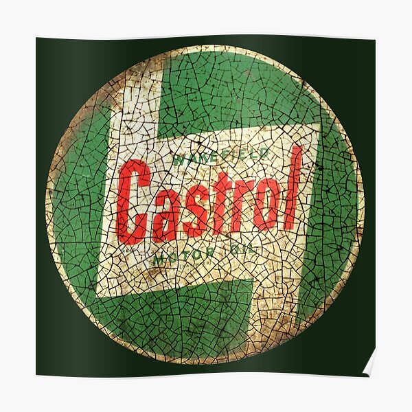 Castrol Wakefield Oil Poster