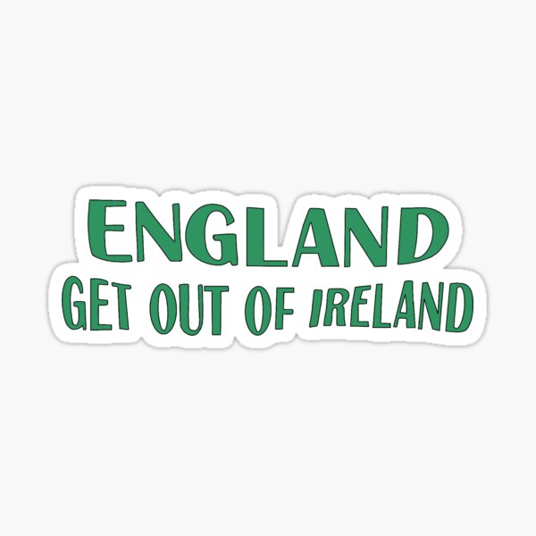 Item preview, ENGLAND GET OUT OF IRELAND designed and sold by epilesbian.