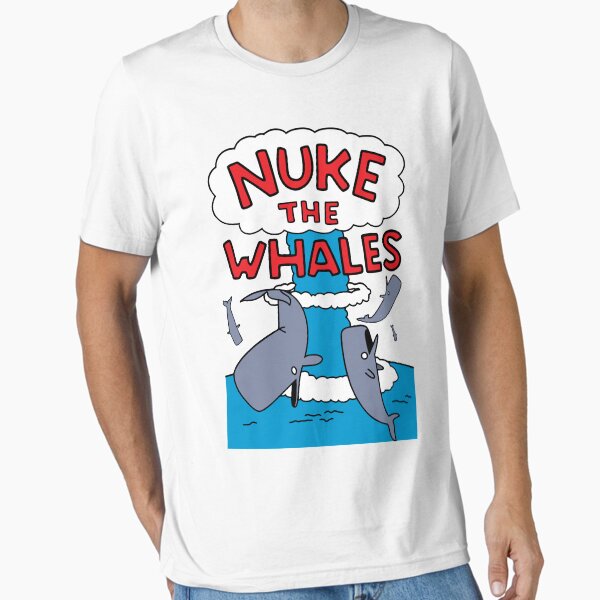 Aperçu de l'œuvre Nucléariser les baleines créée et vendue par rockbottomau.