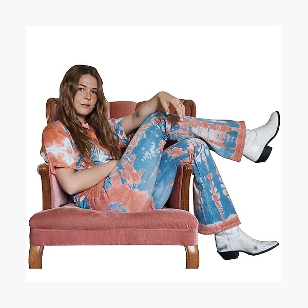 MAGGIE ROGERS - TIE DYE OUTFIT Photographic Print
