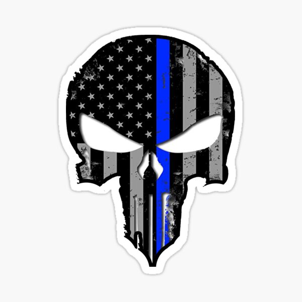 Thin Blue Line Sticker