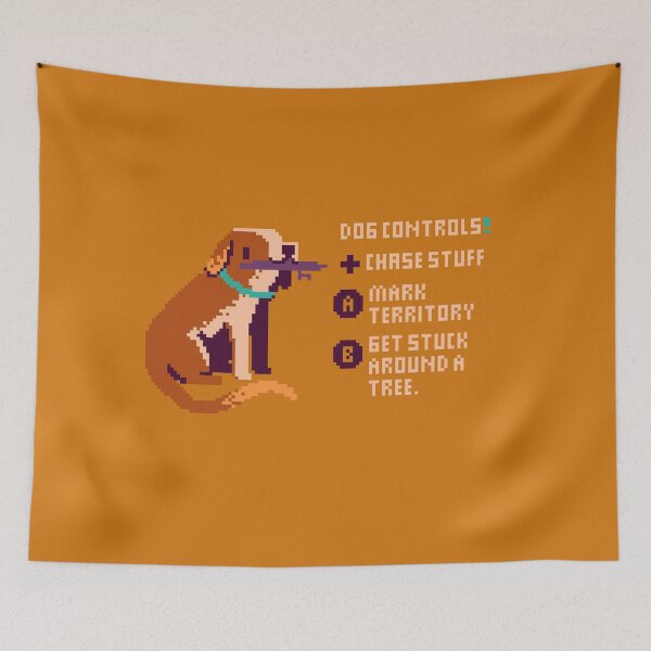 Item preview, dog video game controls designed and sold by louros.