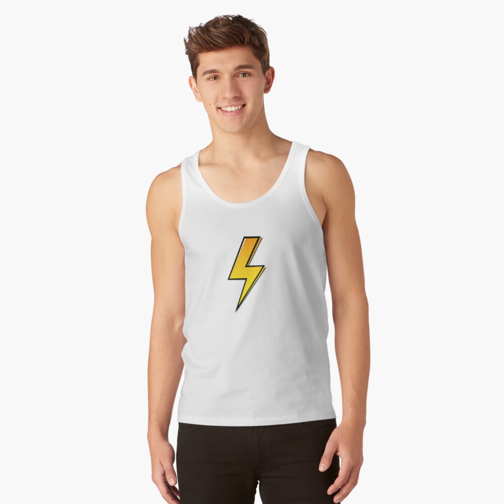 Lightning Bolt Comic book Style Sticker for Sale by CR-Studio