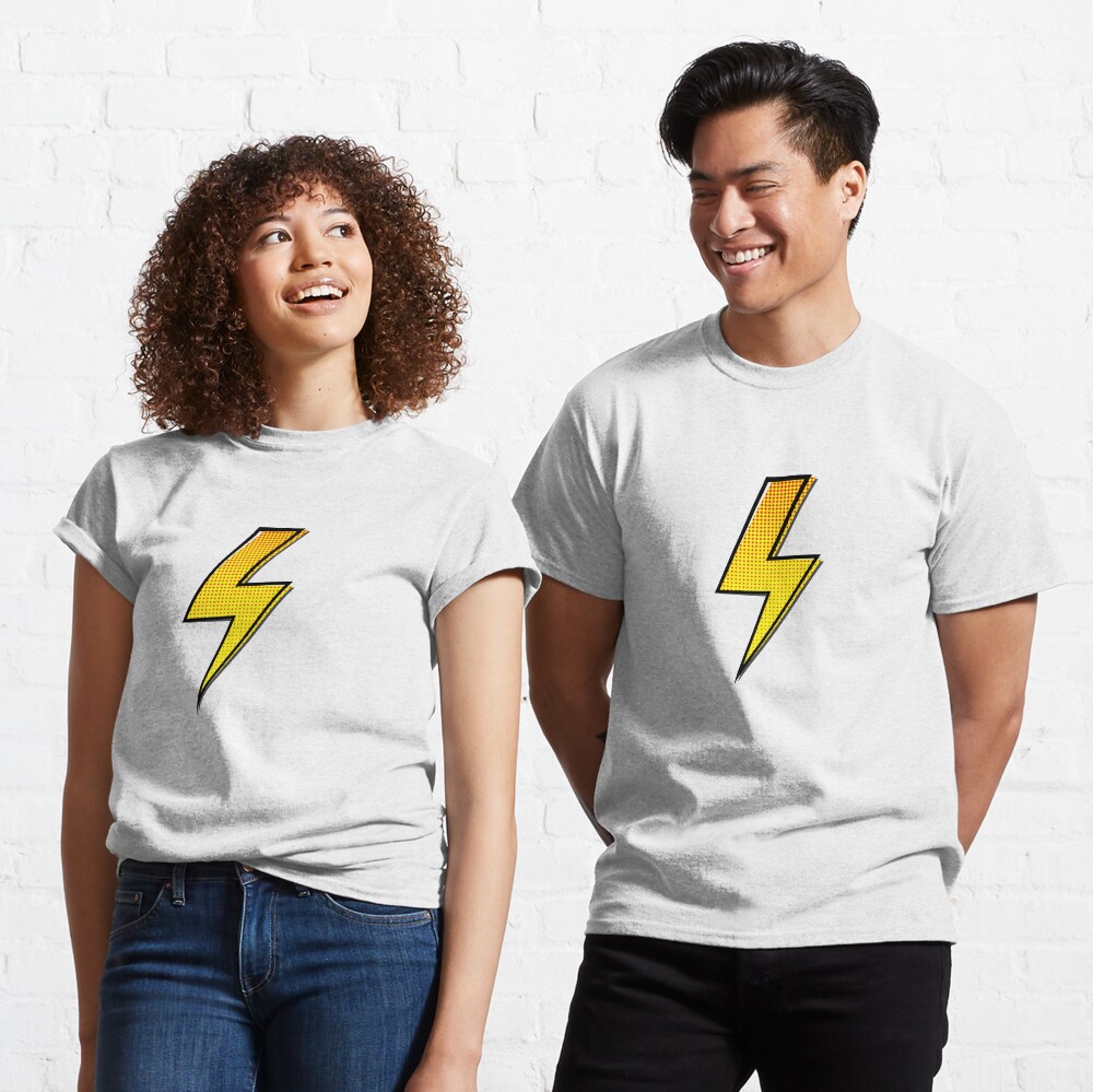 Lightning Bolt Comic book Style Sticker for Sale by CR-Studio