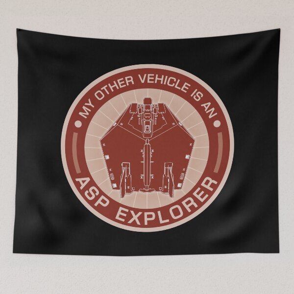 Item preview, ELITE DANGEROUS: OTHER VEHICLE ASP STICKER designed and sold by Madjack Tees Kiwi SuperStore.
