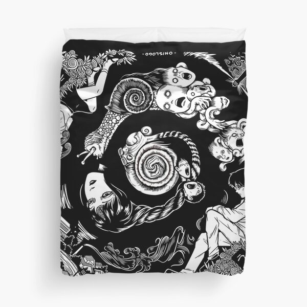 Spirale dans l'horreur - Uzumaki Housse de couette