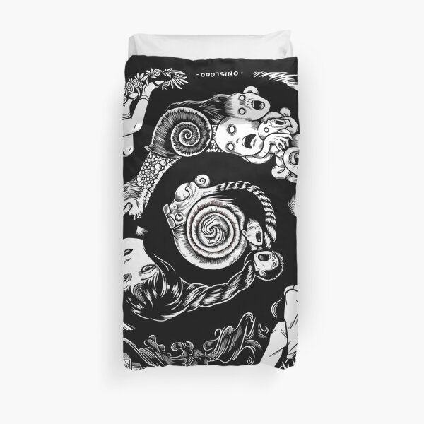 Spirale dans l'horreur - Uzumaki Housse de couette