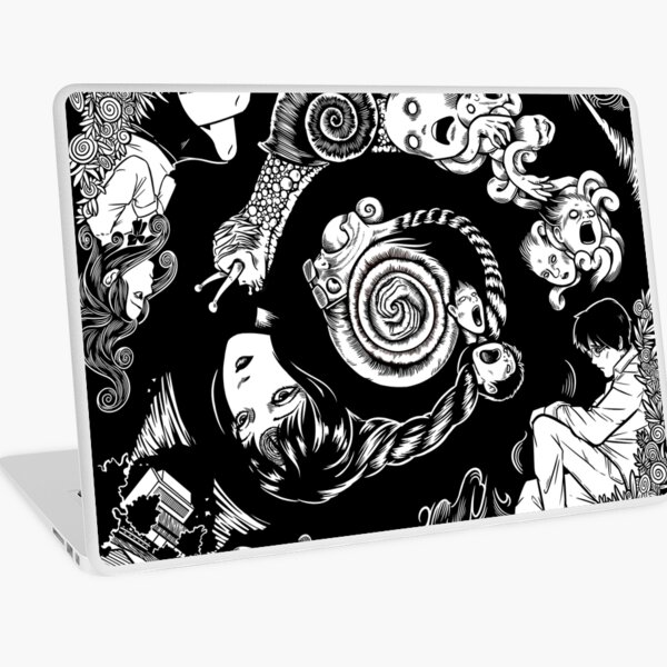 Spiral Into Horror - Uzumaki Laptop Skin
