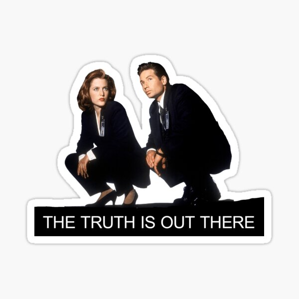 Item preview, The Truth Is Out There, Mulder and Scully designed and sold by time to stop.