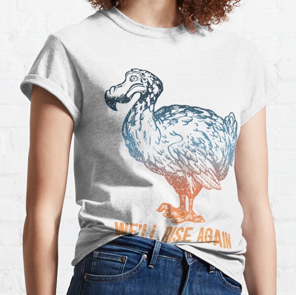 Rise of The Dodo Men's T-Shirt | Silver | Large | Headline Shirts