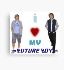 I <3 My Future Boy (Version 2) Canvas Print