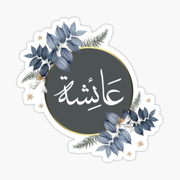 Aisha Name Stickers for Sale | Redbubble