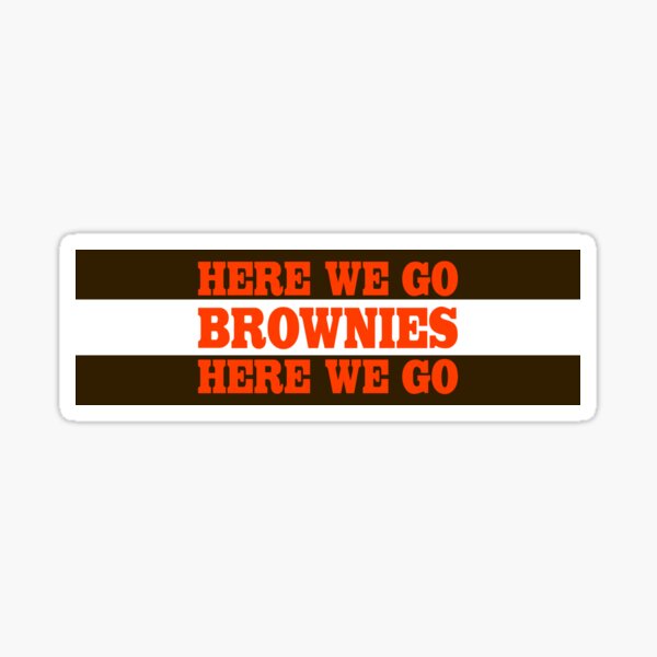 Aperçu de l'œuvre Brownies de football de Cleveland créée et vendue par corbrand.