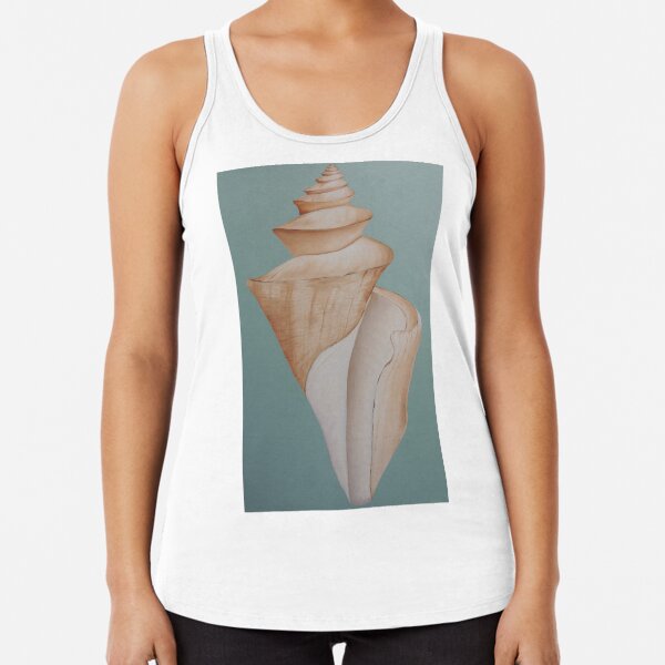 Japanese Wonder Shell Racerback Tank Top