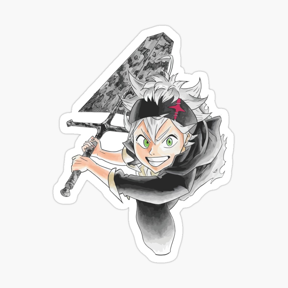 asta black clover photographic print by fesbuked redbubble