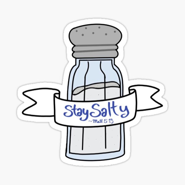 Salt Shaker Stickers Redbubble