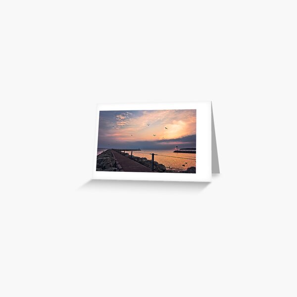Irondequoit Bay channel Greeting Card
