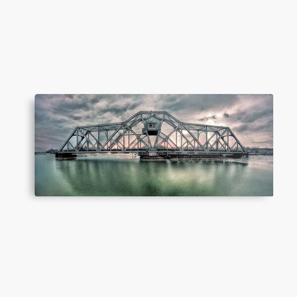 Hojack swingbridge - Rochester NY Metal Print