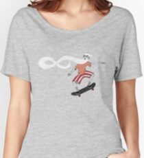 The Ancient Skater, Forever Skate ukiyo e style Women's Relaxed Fit T-Shirt