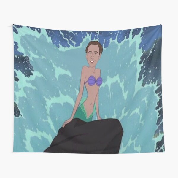 The Little MerNicolas Tapestry
