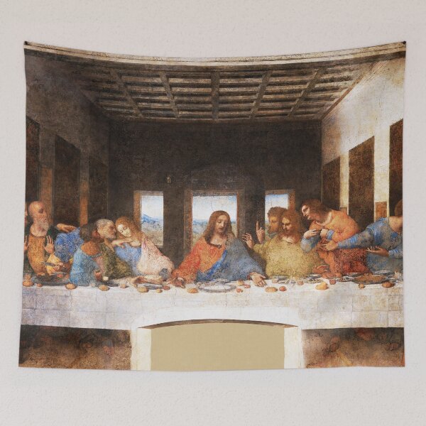 Artikelvorschau, Das letzte Abendmahl von Leonardo Da Vinci entworfen und verkauft von Vintage Designs +.