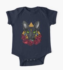Ägyptische Katzengöttin Ancient Pyramids Mythology Baby Body Kurzarm