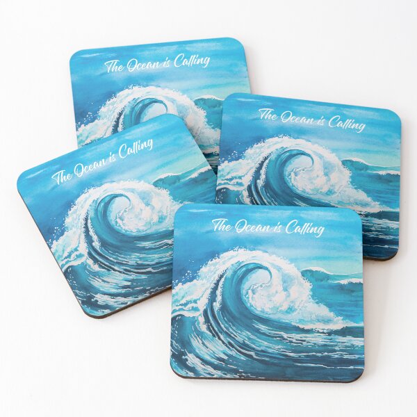 Item preview, The Ocean is Calling designed and sold by PrettySimple Graphic Design.