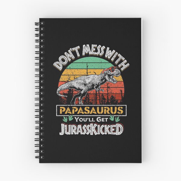 Item preview, Dont Mess With PapaSaurus You Will Get Jurasskicked Shirt For Men Fathers Day with Perfect Vintage Dinosaur Picture designed and sold by Dolphin Graphic.