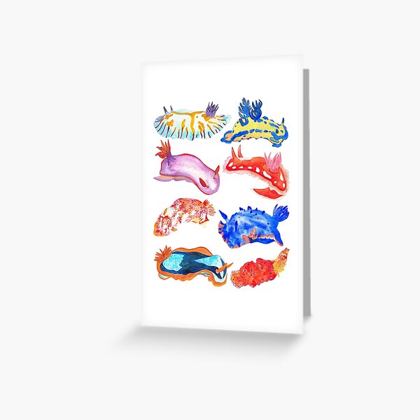 Nudibranchs Greeting Card