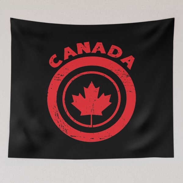 Item preview, Canada Superhero Shield Maple Leaf designed and sold by KoolMoDee.
