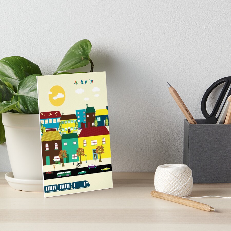 Item preview, Art Board Print designed and sold by Design4uStudio.