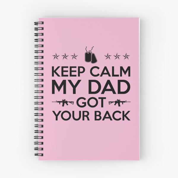 Item preview, Copy of Keep Calm My Dad Got Your Back designed and sold by MilitaryDesignL.