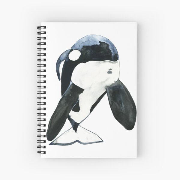 Keiko the Orca Spiral Notebook