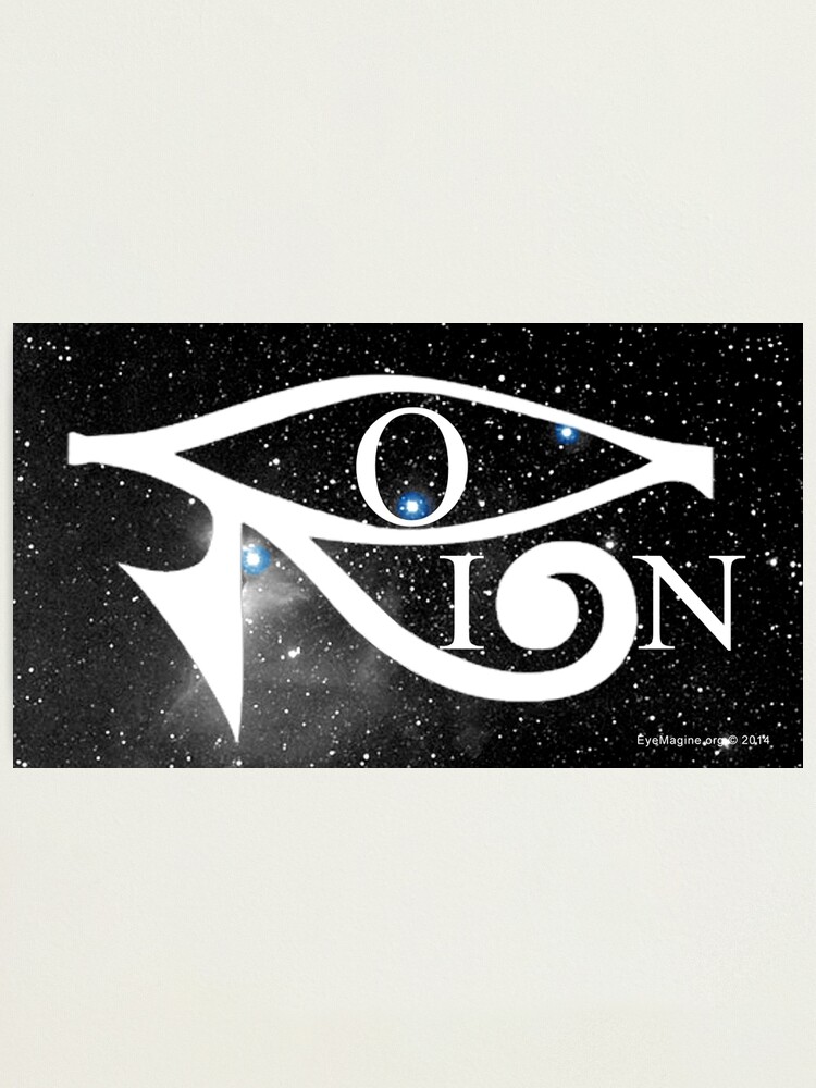 Alternate view of Orion & Eye of Horus Photographic Print
