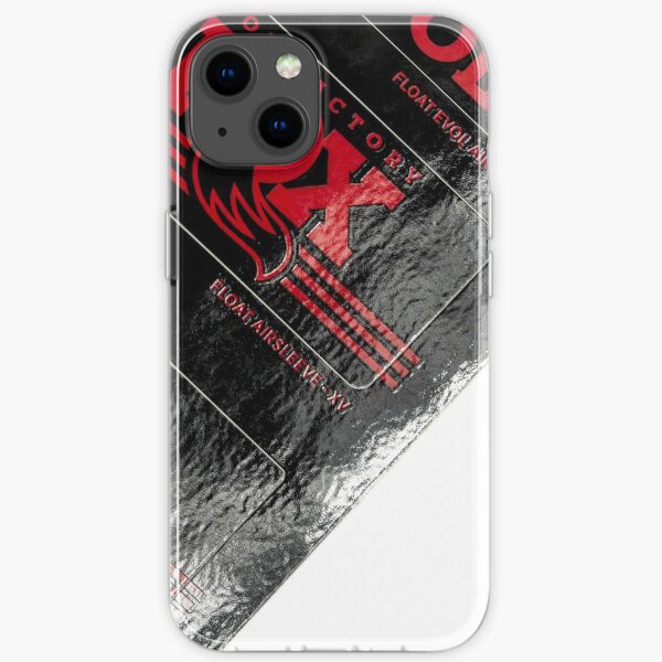 red and white iPhone Soft Case