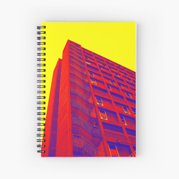 Parkhill popart (part 1 of 6) Spiral Notebook