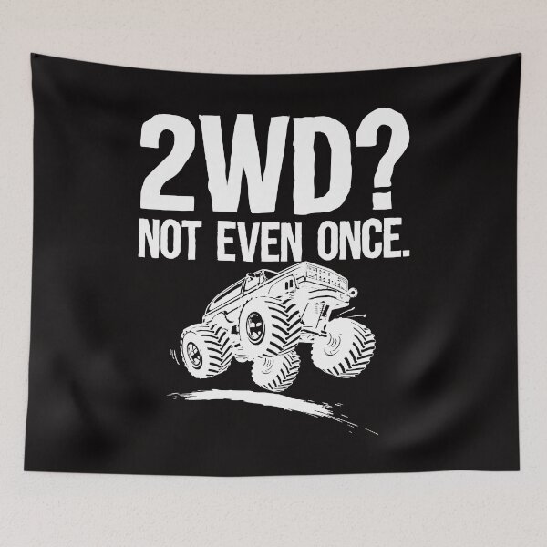 Item preview, 2WD Not Even Once 4x4 Offroad Mudding Funny Truck Offroading designed and sold by shoutoutshirtco.