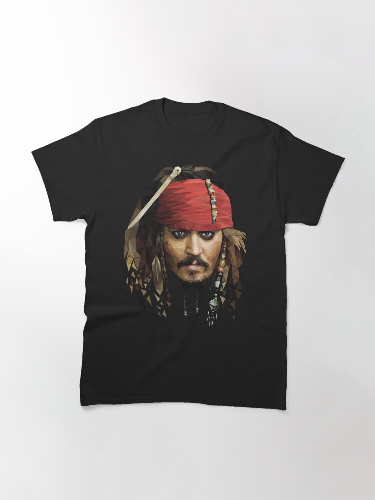 Captain Jack Sparrow T Shirt By Elevenfeathers Redbubble 9828