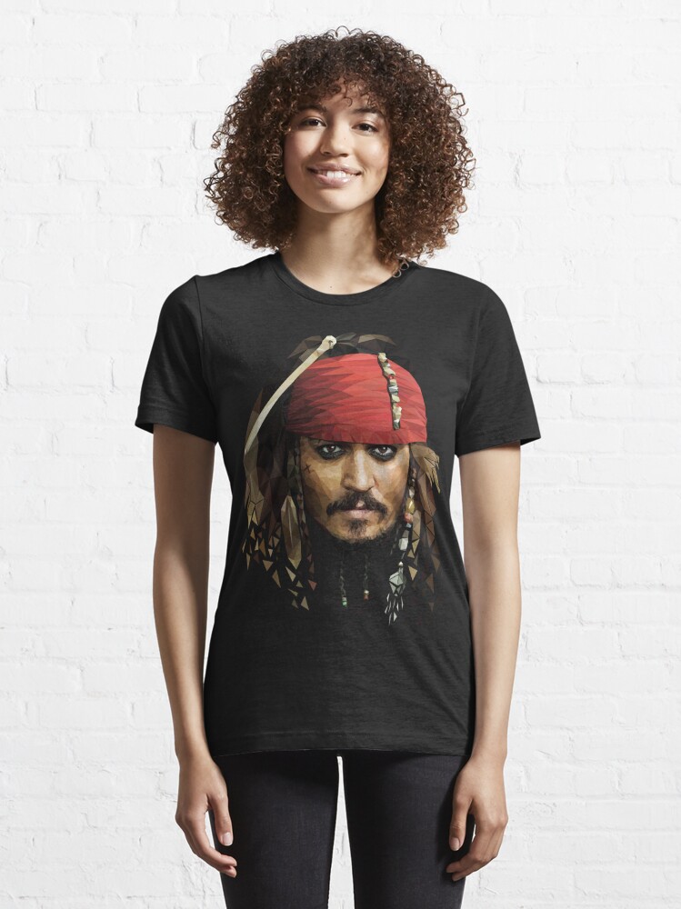 Captain Jack Sparrow Essential T Shirt For Sale By Elevenfeathers Redbubble 1252