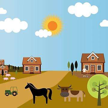 Artwork thumbnail, Yellow fields by Design4uStudio